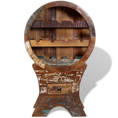 vidaXL Wine Rack for 10 Bottles Solid Reclaimed Wood 3