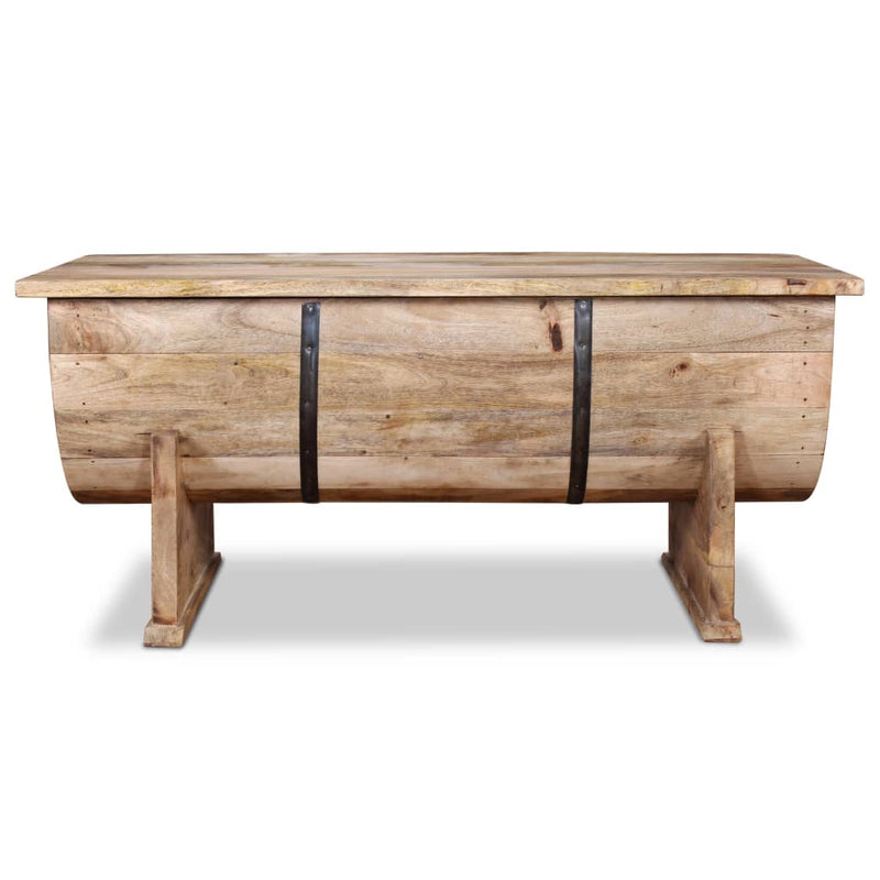 Coffee Table Solid Mango Wood 88x50x40 cm