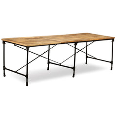 vidaXL Dining Table Solid Mango Wood 240 cm 4