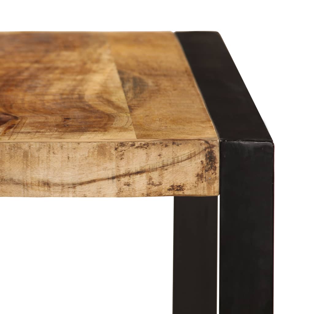 vidaXL Dining Table Solid Rough Mango Wood 180 cm 4