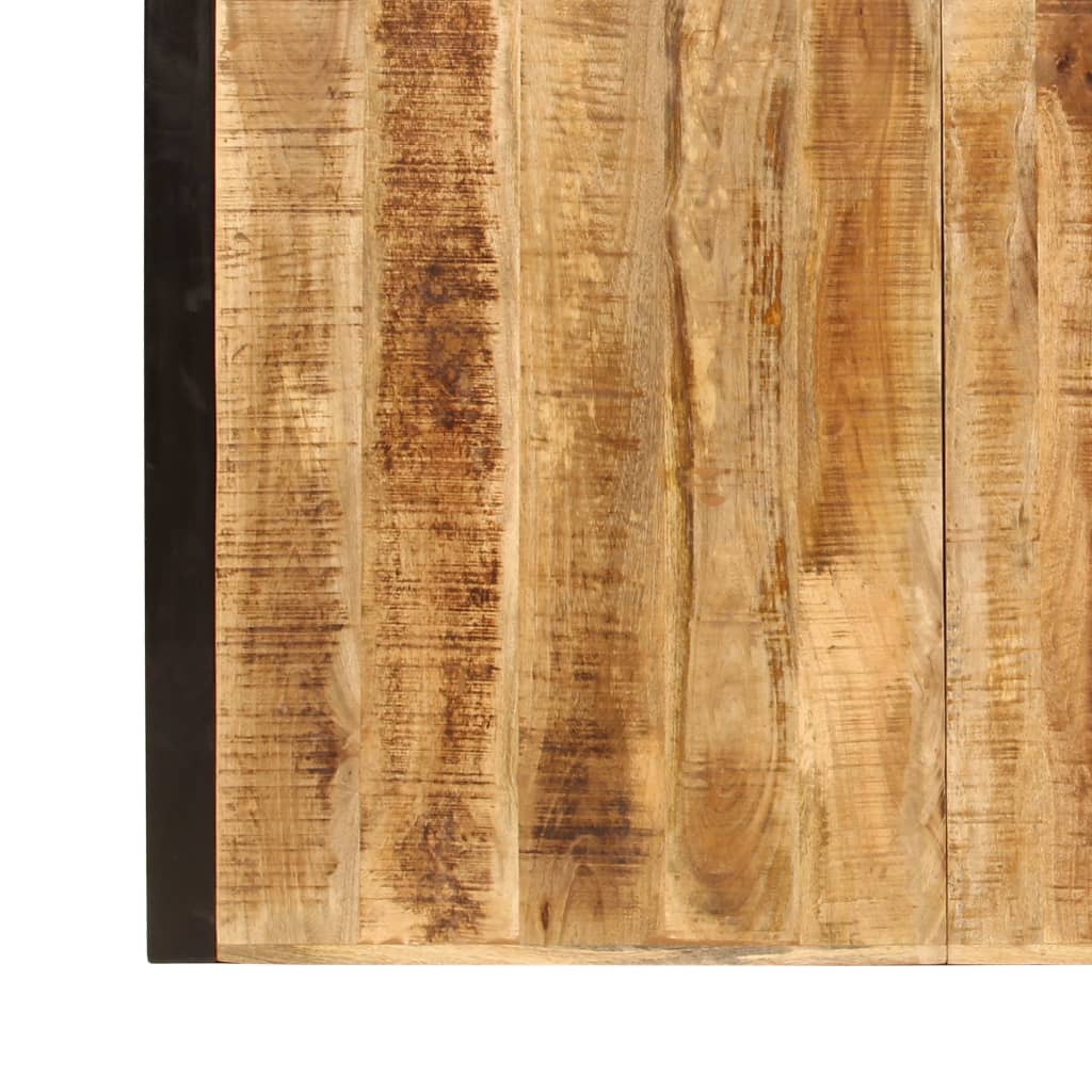 vidaXL Dining Table Solid Rough Mango Wood 180 cm 6