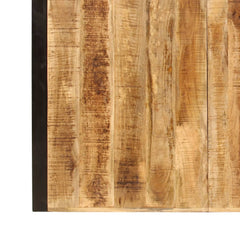 vidaXL Dining Table Solid Rough Mango Wood 180 cm 6
