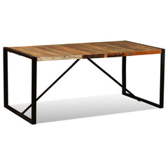 vidaXL Dining Table Solid Reclaimed Wood 180 cm 5