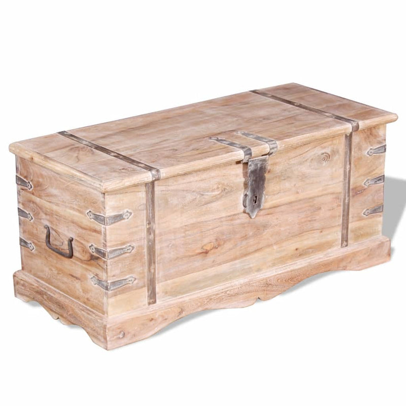 Storage Chest Acacia Wood