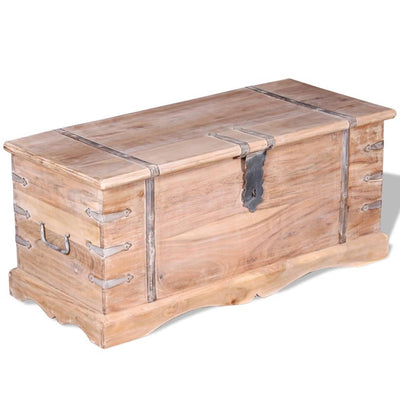 Storage Chest Acacia Wood