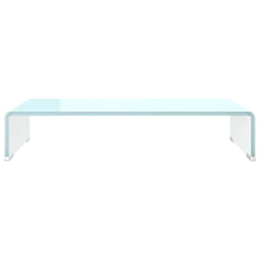 vidaXL TV Stand | Green | Tempered Glass, Plastic | 60x25x11 cm | TV Stand 3