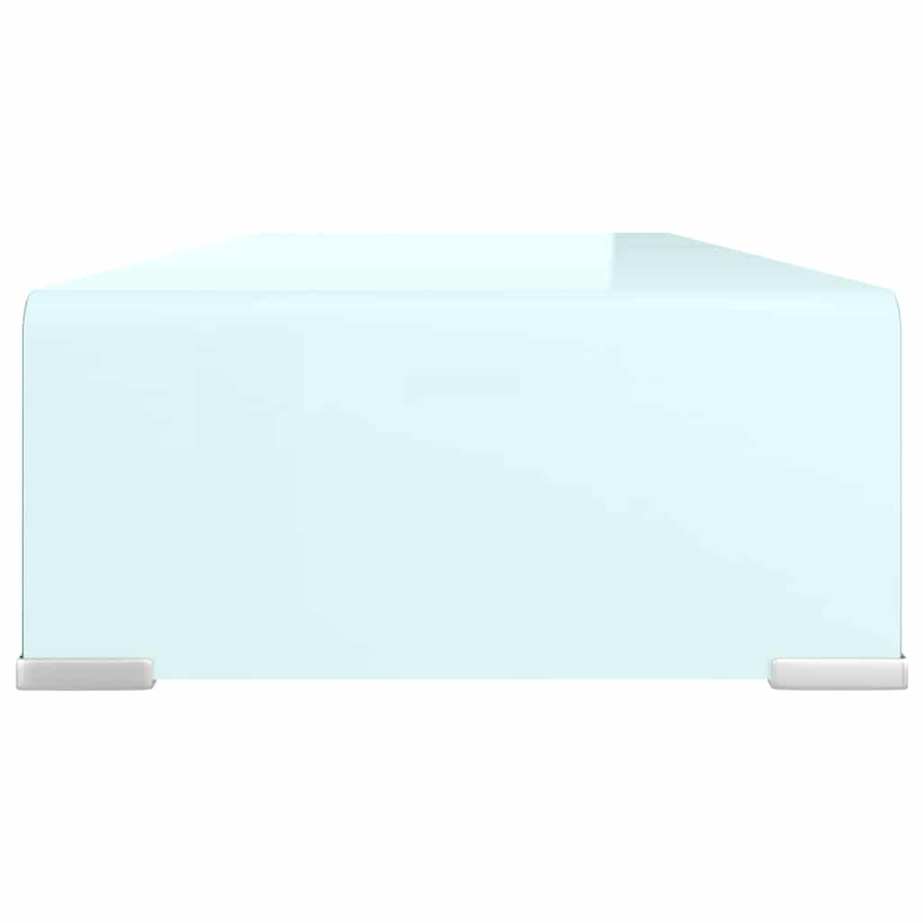 vidaXL Tv Stand | Green | Glass | Medium |  Durable  | Tv Stand | Rectangular 4
