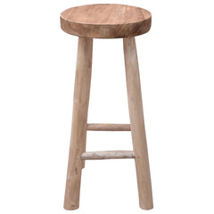 244545 vidaXL Bar Stool Solid Teak Wood 2