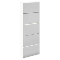 vidaXL Shoe Rack | White | Engineered Wood | Large | Shoe Rack | Rectangular 2