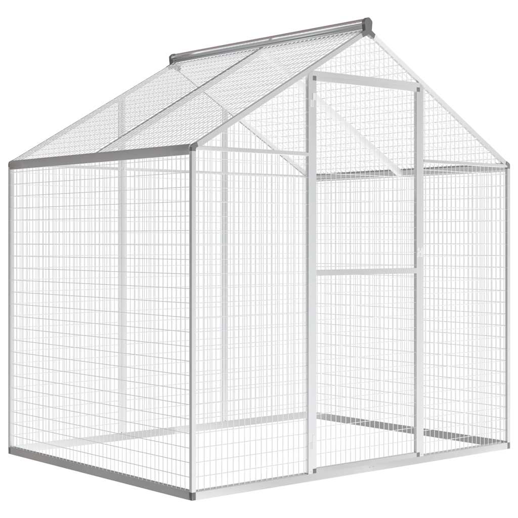 Outdoor Aviary Aluminium 178 cm 194 cm 122 cm