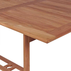 43034 vidaXL Garden Table 180x90x75 cm Solid Teak Wood 4