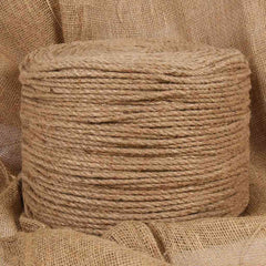 Rope 100% Jute Natural Length 500 m 6 mm
