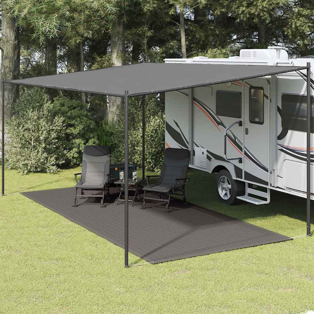 vidaXL Tent Carpet 250x500 cm Anthracite 1