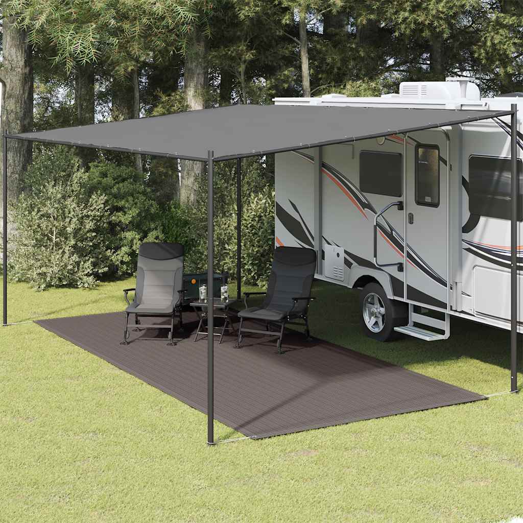 vidaXL Tent Carpet 300x400 cm Anthracite 1