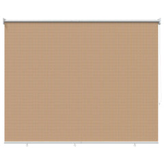Outdoor Roller Blind 145(W)x140(H) cm Beige, image 4