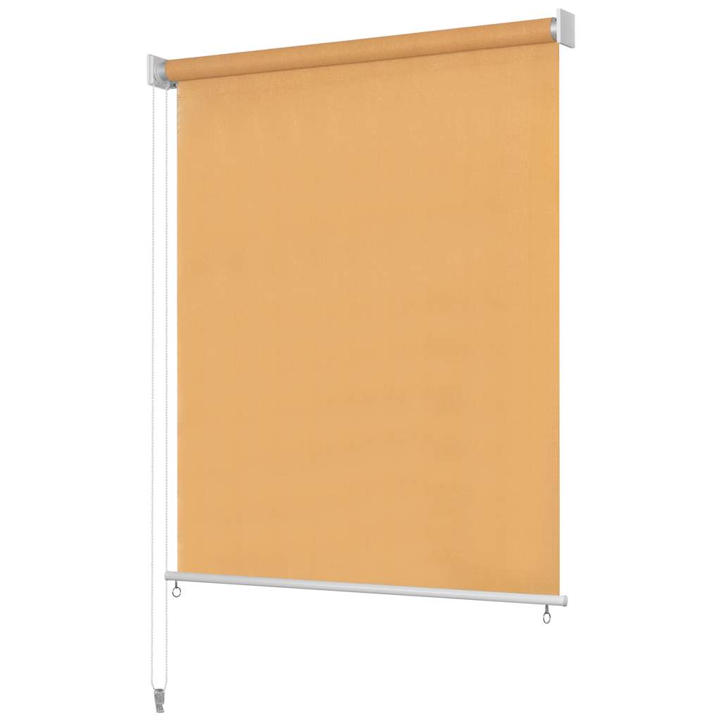 vidaXL Outdoor Roller Blind 165(W)x140(H) cm Beige 1