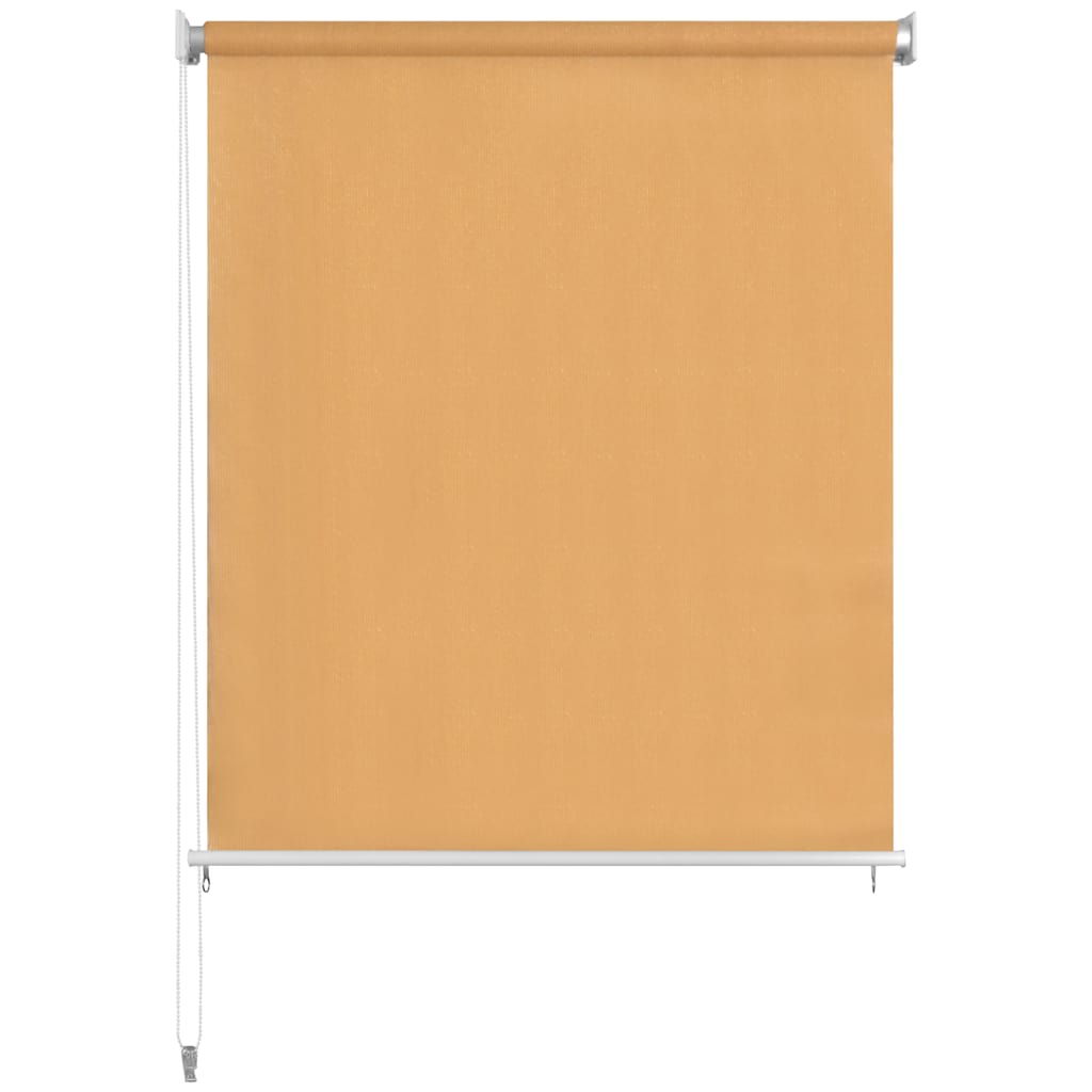vidaXL Outdoor Roller Blind 165(W)x140(H) cm Beige 2