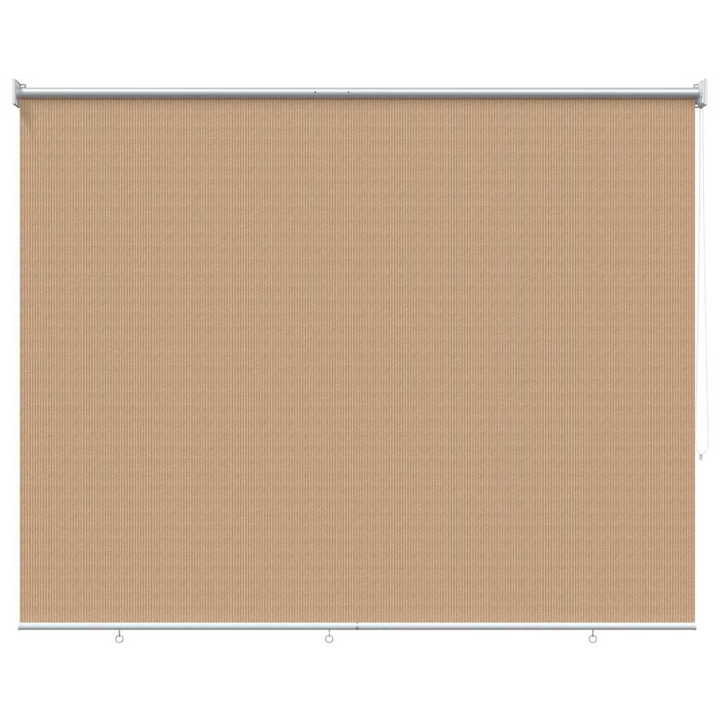 vidaXL Outdoor Roller Blind 185(W)x140(H) cm Beige 1