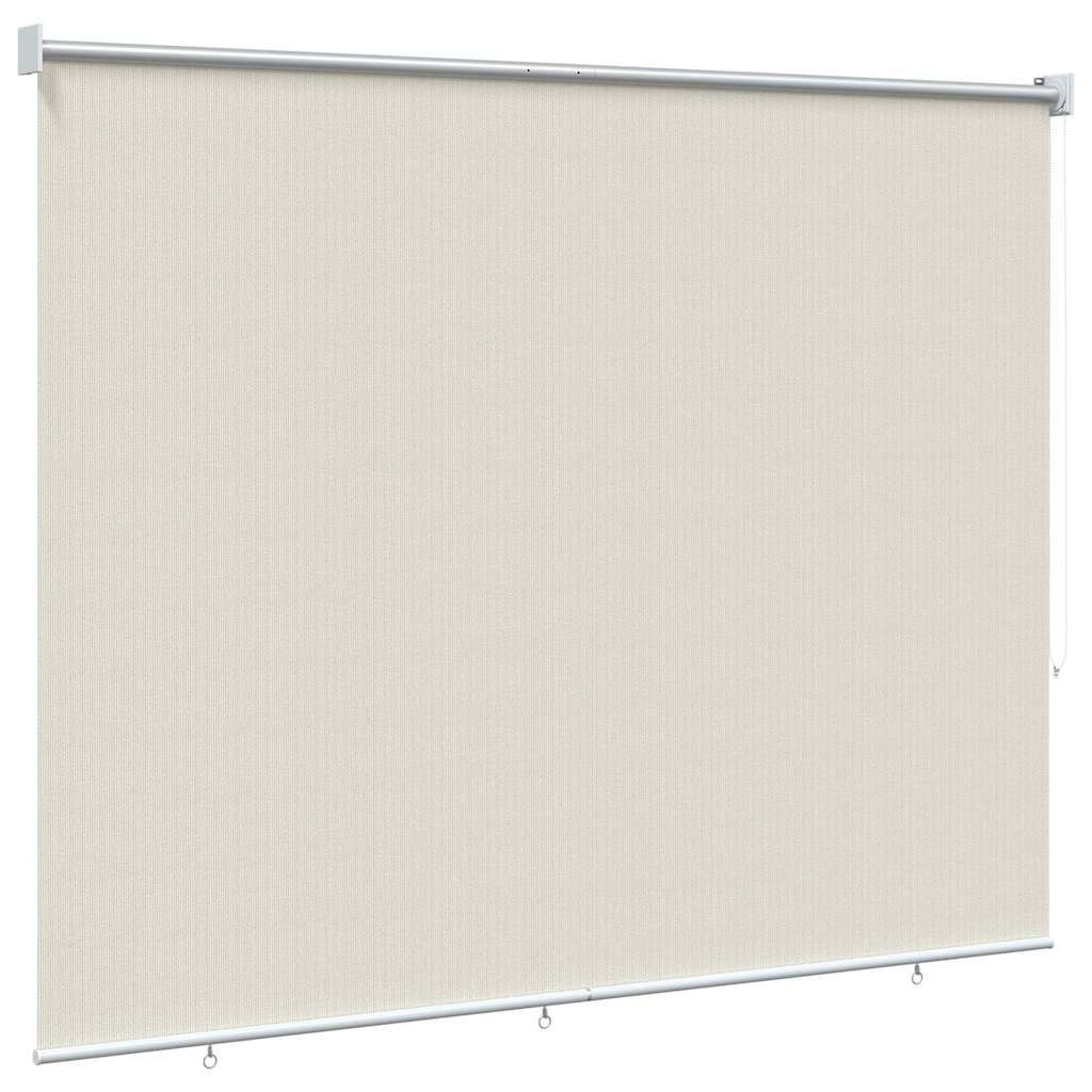 vidaXL Outdoor Roller Blind 125(W)x140(H) cm Cream 3