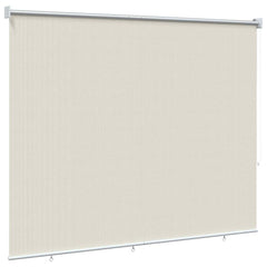 vidaXL Outdoor Roller Blind 125(W)x140(H) cm Cream 3