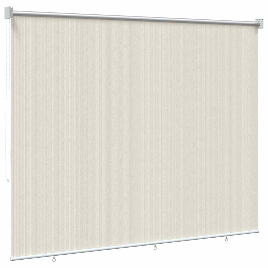 vidaXL Outdoor Roller Blind 125(W)x140(H) cm Cream 4