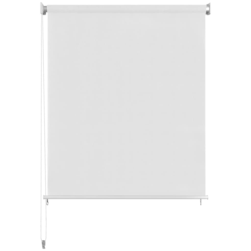 vidaXL Outdoor Roller Blind 125(W)x230(H) cm White 2