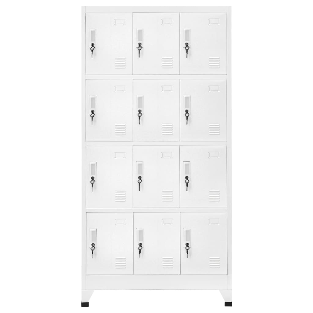 Locker Cabinet with 12 Compartments, image 2
