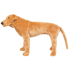 Standing Plush Toy White XXL Labrador dog