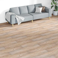 vidaXL Flooring Planks Brown 5.26 m² 18 pcs PVC 1
