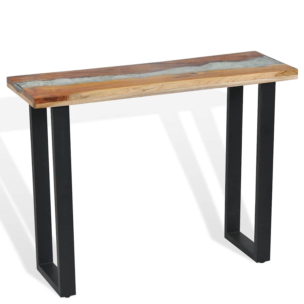 245065 vidaXL Console Table Teak 100x35x75 cm 4