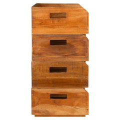 vidaXL Wine Racks 4 pcs for 16 Bottles Solid Mahogany Wood 6