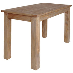 vidaXL Dining Table Solid Mahogany Wood 120x60x77 cm 2