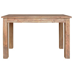 vidaXL Dining Table Solid Mahogany Wood 120x60x77 cm 3