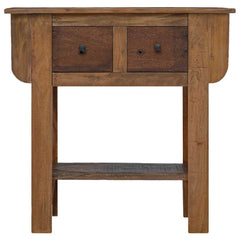 244509 vidaXL Console Table Mixed Recycled Wood 80x35x80 cm 2