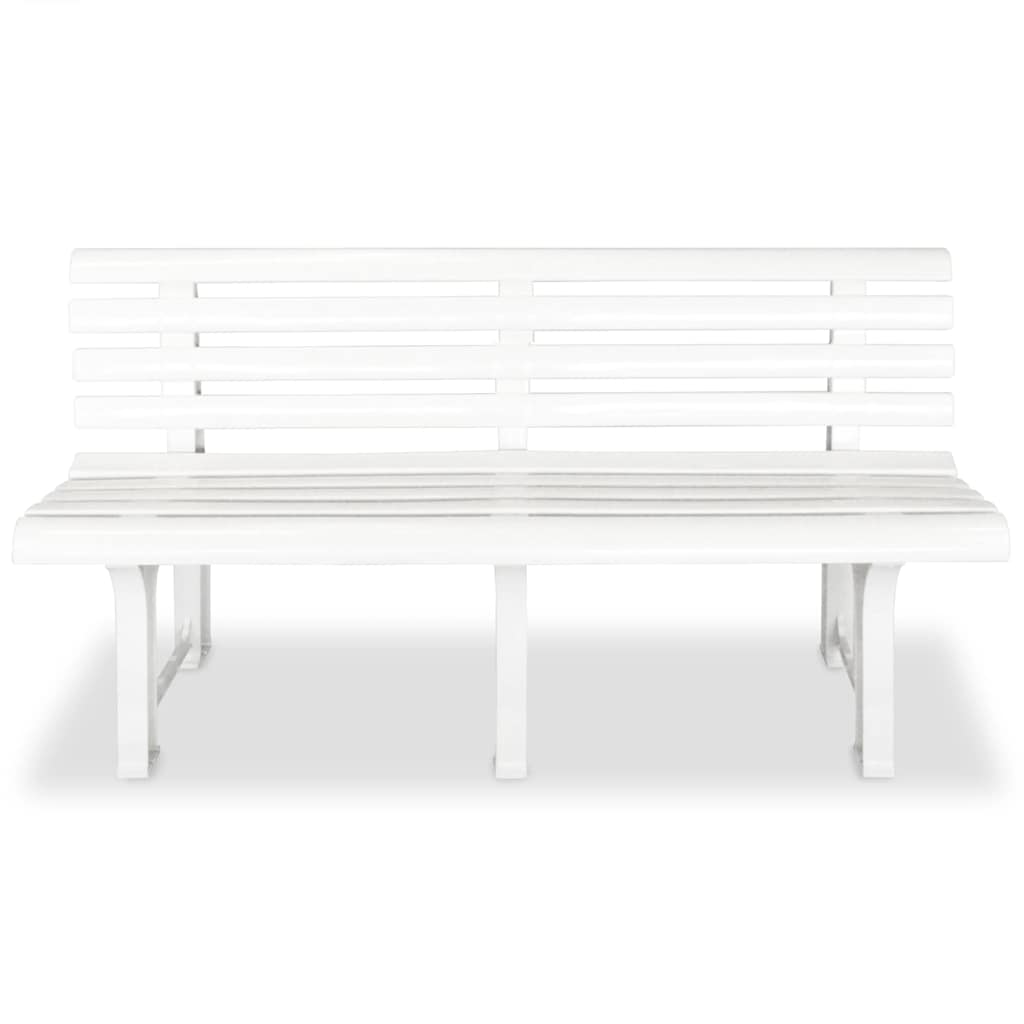 Garden Bench 145.5 cm Plastic