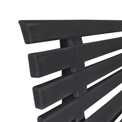 vidaXL Garden Bench 145.5 cm Plastic Anthracite 5