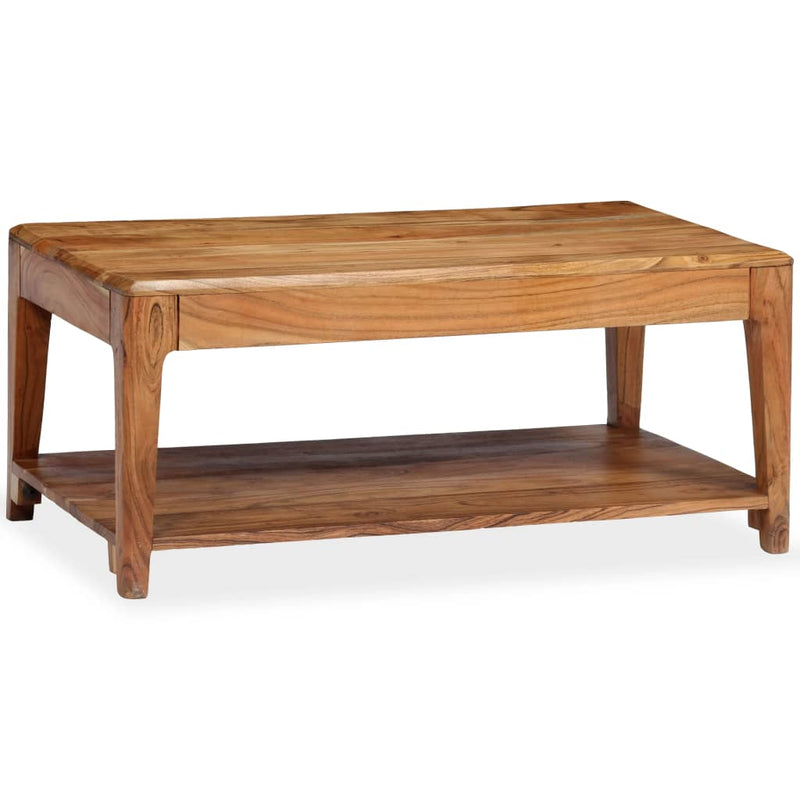 Coffee Table Solid Wood 88x50x38 cm