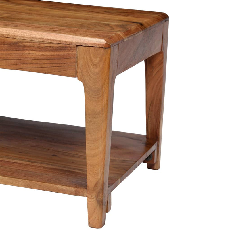 Coffee Table Solid Wood 88x50x38 cm