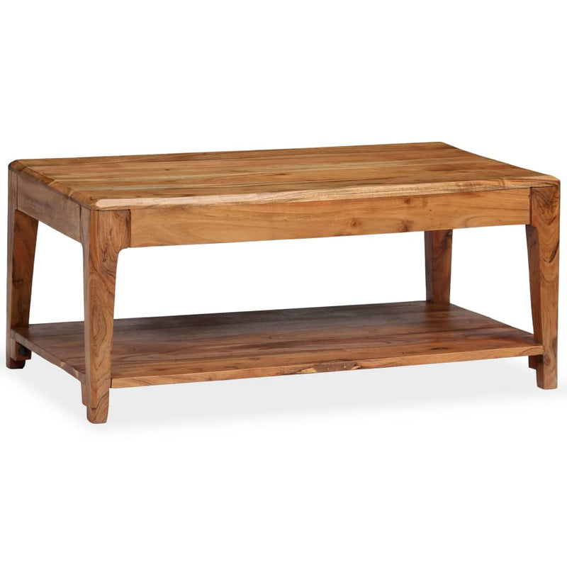 Coffee Table Solid Wood 88x50x38 cm