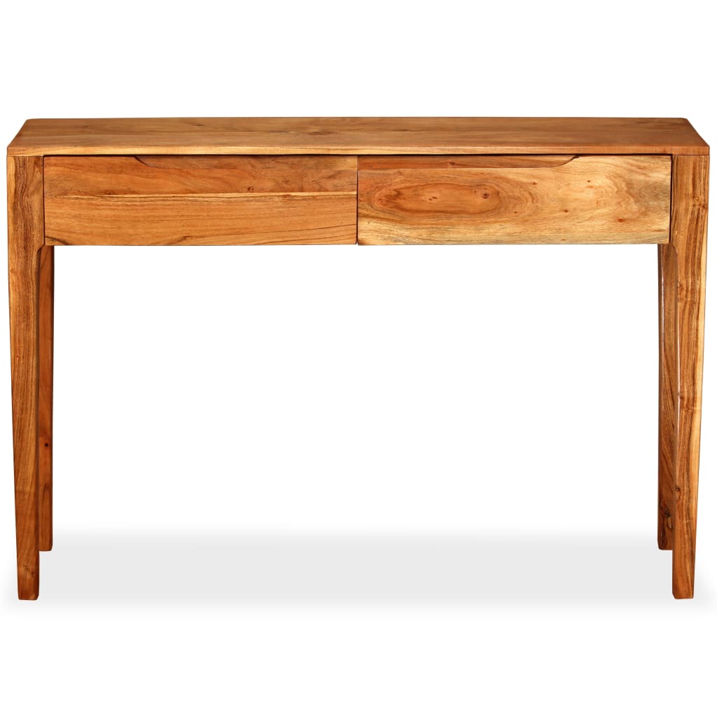 Console Table Solid Wood 118 x 30 x 80 cm