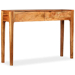 Console Table Solid Wood 118 x 30 x 80 cm