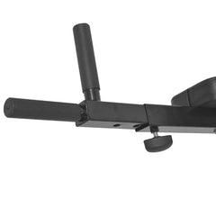 vidaXL Wall-mounted Fitness Dip Station Black 6