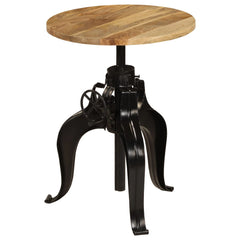 vidaXL Bar Table Solid Mango Wood 60x(76-110) cm 1