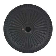 vidaXL Parasol Base Resin Round Black 29 kg 4