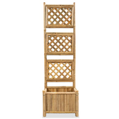 vidaXL Garden Raised Bed | Natural Bamboo | Bamboo | Medium | Planters 2