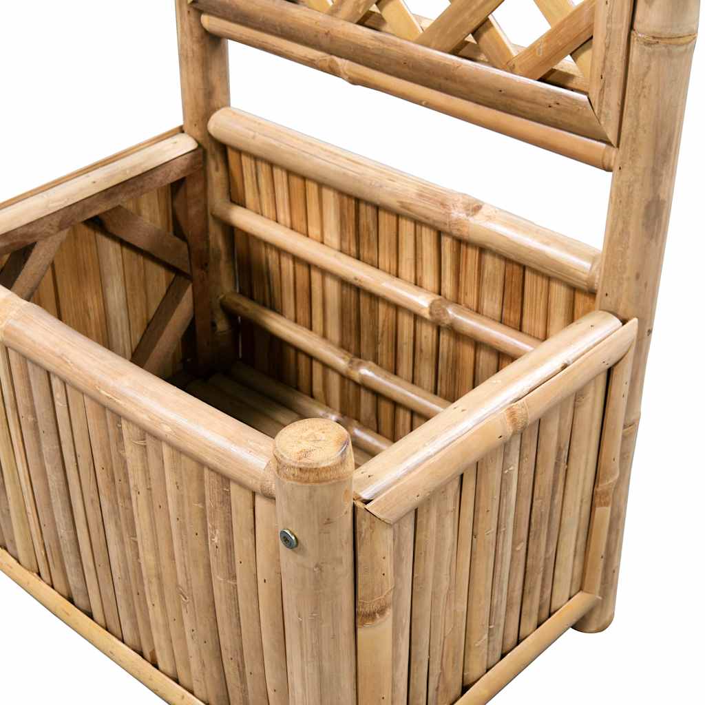 vidaXL Garden Raised Bed | Natural Bamboo | Bamboo | Medium | Planters 4
