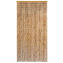 vidaXL Insect Door Curtain Bamboo 100x200 cm 2