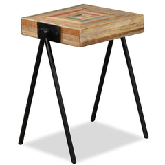vidaXL Side Table Solid Reclaimed Teak 1