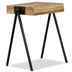 vidaXL Side Table Solid Reclaimed Teak 2