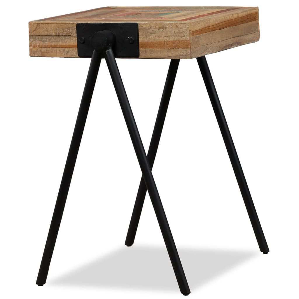 vidaXL Side Table Solid Reclaimed Teak 3